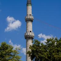 Eyup Sultan Camii - Exterior: Minaret