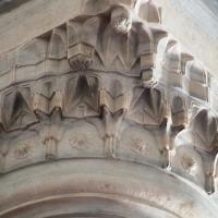 Fatih Camii - Interior: Column Capital Detail, Muqarnas, Western Corner