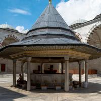 Fatih Camii - Exterior: Courtyard, Ablution Fountain