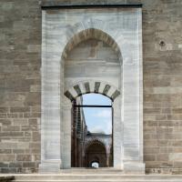Fatih Camii - Exterior: Northeast Courtyard Portal, Outside View