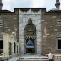 Fatih Camii - Exterior: Northwestern Courtyard Portal