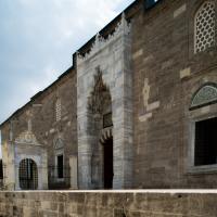 Fatih Camii - Exterior: Northwestern Courtyard Elevation Facing Northeast