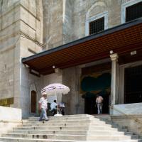 Fatih Camii - Exterior: Southwestern Portal