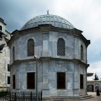 Fatih Camii - Exterior: Graveyard, Tomb of Mehmet II, Southern Elevation