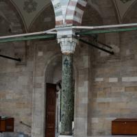 Fatih Camii - Exterior: Northeastern Courtyard Arcade, Column Detail
