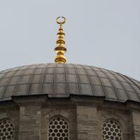 Fatih Camii - Exterior: Central Dome Detail, Northwestern Side