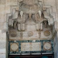 Hadim Ibrahim Pasha Camii - Exterior: Northwestern Portal Detail