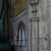 Haseki Sultan Camii - Interior: Northwestern Portal, View from Indoor Porch, Ornamentation Detail