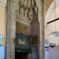 Haseki Sultan Camii - Interior: Northwestern Portal, View from Indoor Porch