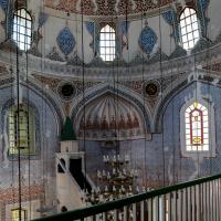 Haseki Sultan Camii - Interior: Gallery Level Facing South