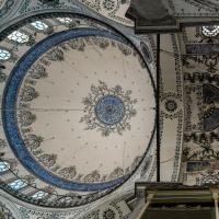 Hekimoglu Ali Pasha Camii - Interior: Central Dome and Southeastern Half-Dome