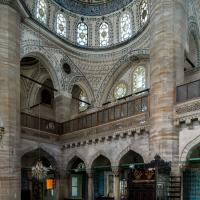 Hekimoglu Ali Pasha Camii - Interior: Central Prayer Area Facing North