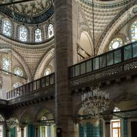 Hekimoglu Ali Pasha Camii - Interior: Central Prayer Area, Facing South