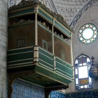 Hekimoglu Ali Pasha Camii - Interior: Royal Loge