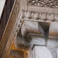 Hekimoglu Ali Pasha Camii - Interior: Northwest Gallery Level, Cornice Detail