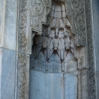 Hekimoglu Ali Pasha Camii - Exterior: Northwestern Portal, Ornamentation Detail