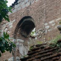Imrahor Camii - Exterior: Eastern Facade Detail