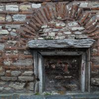 Imrahor Camii - Exterior: Northern Courtyard Wall Detail