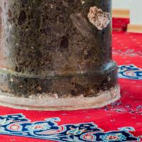 Koca Mustafa Pasha Camii - Interior: Inner Narthex, Column Base