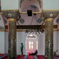Koca Mustafa Pasha Camii - Interior: Nave Facing West into Inner and Outer Narthex
