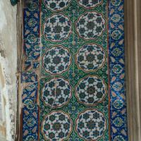 Mesih Mehmed Pasha Camii - Interior: Qibla Wall Detail, Tilework