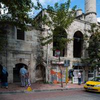 Mesih Mehmed Pasha Camii - Exterior: Southwestern Porch and Courtyard Elevation