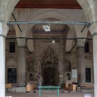 Mesih Mehmed Pasha Camii - Exterior: Northwestern Portal Through Outer and Inner Porches