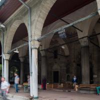 Mesih Mehmed Pasha Camii - Exterior: Outer Porch Arcade Facing East