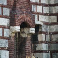 Mihrimah Sultan Camii - Exterior: Northwestern Courtyard Facade Detail