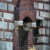 Mihrimah Sultan Camii - Exterior: Northwestern Courtyard Facade Detail