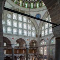 Mihrimah Sultan Camii - Interior: Western Corner, Gallery Level, Facing East