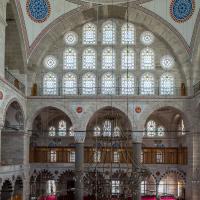 Mihrimah Sultan Camii - Interior: Northeastern Elevation Viewed from Gallery Level