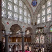 Mihrimah Sultan Camii - Interior: Northwestern Gallery Level Facing East