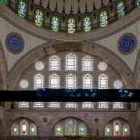 Mihrimah Sultan Camii - Interior: Upper Southeastern Elevation Viewed from Northwestern Gallery