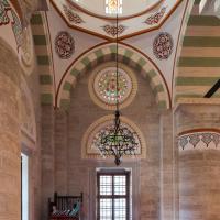 Mihrimah Sultan Camii - Interior: Central Prayer Area, Eastern Corner Facing Southeast