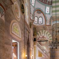 Mihrimah Sultan Camii - Interior: Central Prayer Area, Facing South