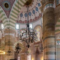 Mihrimah Sultan Camii - Interior: Central Prayer Area Facing East