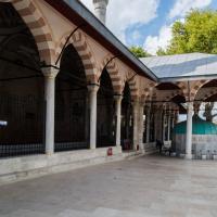 Mihrimah Sultan Camii - Exterior: Northwestern Facade, Outer Porch, Facing South