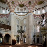 Nisanci Mehmet Pasha Camii - Interior: Central Prayer Area Facing East