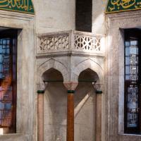 Nisanci Mehmet Pasha Camii - Interior: Eastern Corner, Pulpit