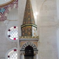Nisanci Mehmet Pasha Camii - Interior: Minbar Detail