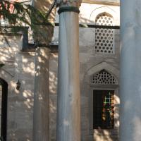 Nisanci Mehmet Pasha Camii - Exterior: Porch Facing North, Arcade, Column Detail
