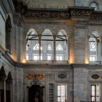 Nuruosmaniye Camii - Interior: Central Prayer Hall, Northeastern Elevation, Northern Corner