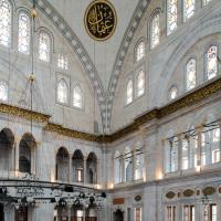 Nuruosmaniye Camii - Interior: Central Prayer Area Facing North