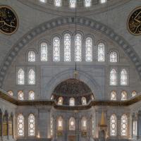 Nuruosmaniye Camii - Interior: Southeastern Elevation from the Gallery Level