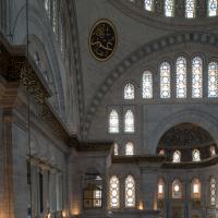 Nuruosmaniye Camii - Interior: Northwest Gallery Facing Southeast