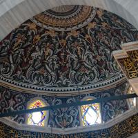 Nuruosmaniye Camii - Interior: Dome Above Mihrab Niche