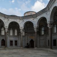 Nuruosmaniye Camii - Exterior: Northwest Courtyard Elevation