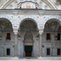 Nuruosmaniye Camii - Exterior: Courtyard Facing Southeast