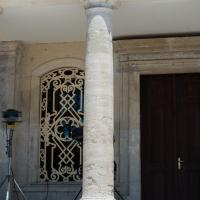 Ortakoy Camii - Exterior: Ancillary Building, Southwestern Facade Detail, Column